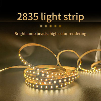 12V / 24V SMD 2835 LEDのストリップ120ライト ホテルの飾り戸棚の浴室ミラーの照明