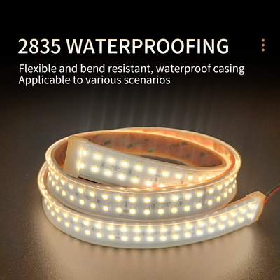 防水ケーシングドリップSMD 2835 LEDストリップライト屋外用120ランプ