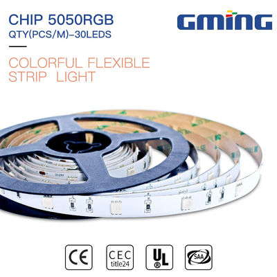 Cuttable SMD 5050 Rgbの適用範囲が広い導かれたストリップ、屋外の屋内10mmLed滑走路端燈IP20/65/67/68